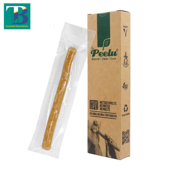Peelu 2-Piece Miswak Box, eco-friendly craft packing