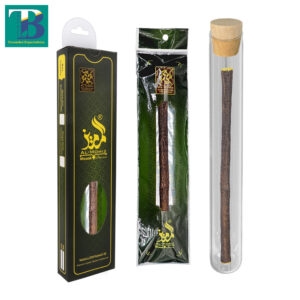 Natural Olive Miswak in Glass Holder