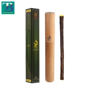 Olive Miswak stick with premium wood holder for natural oral care