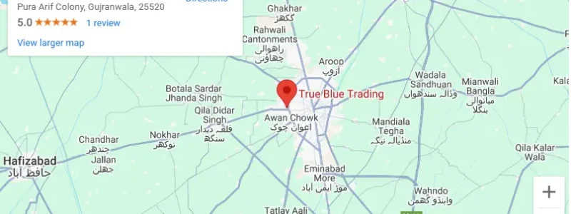 True Blue Trading co Location map